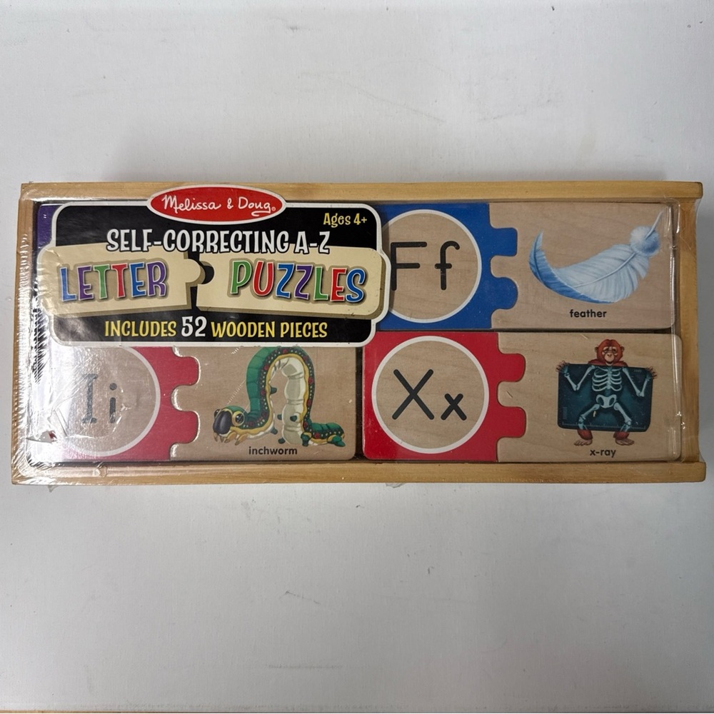 Brand new Melissa & Doug Colorful Alphabet Puzzle Set